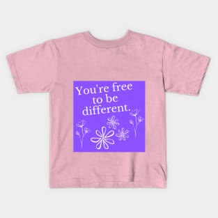 be different Kids T-Shirt